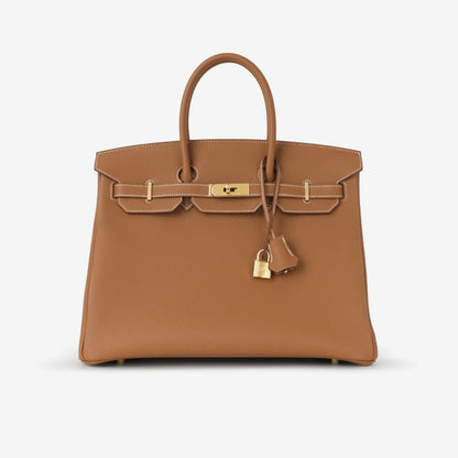 Birkin 35 - Gold Togo