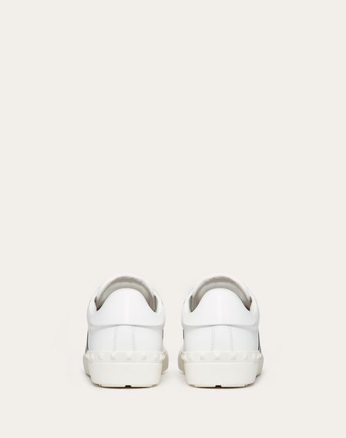 Open white sneaker