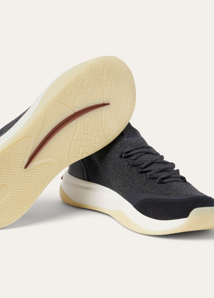 410 LP Sneaker Nebula Melange Scuro