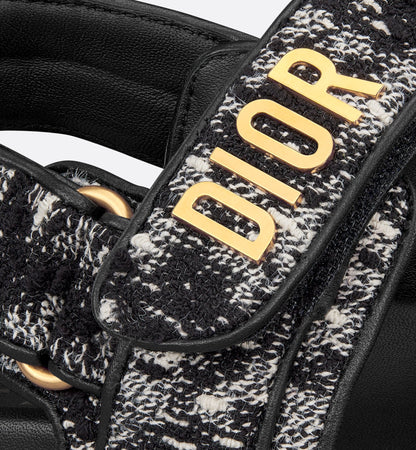 Sandalo Dioract Nero/Bianco