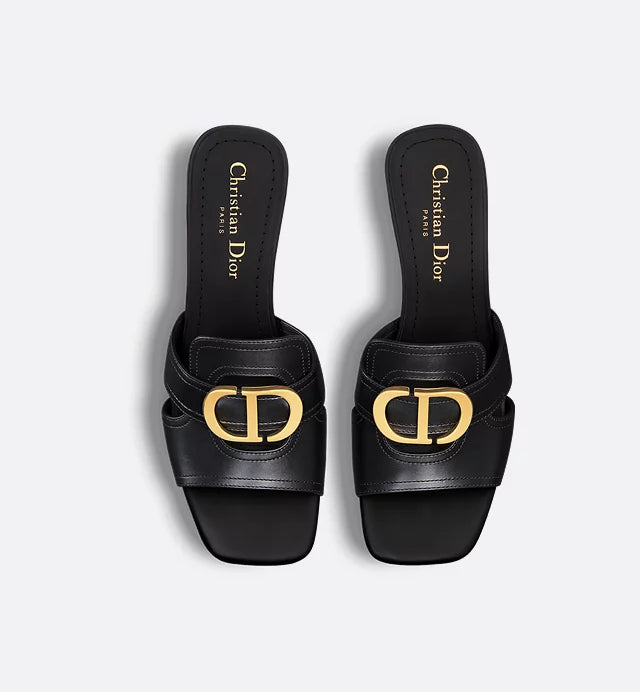 Sandalo con tacco Nera