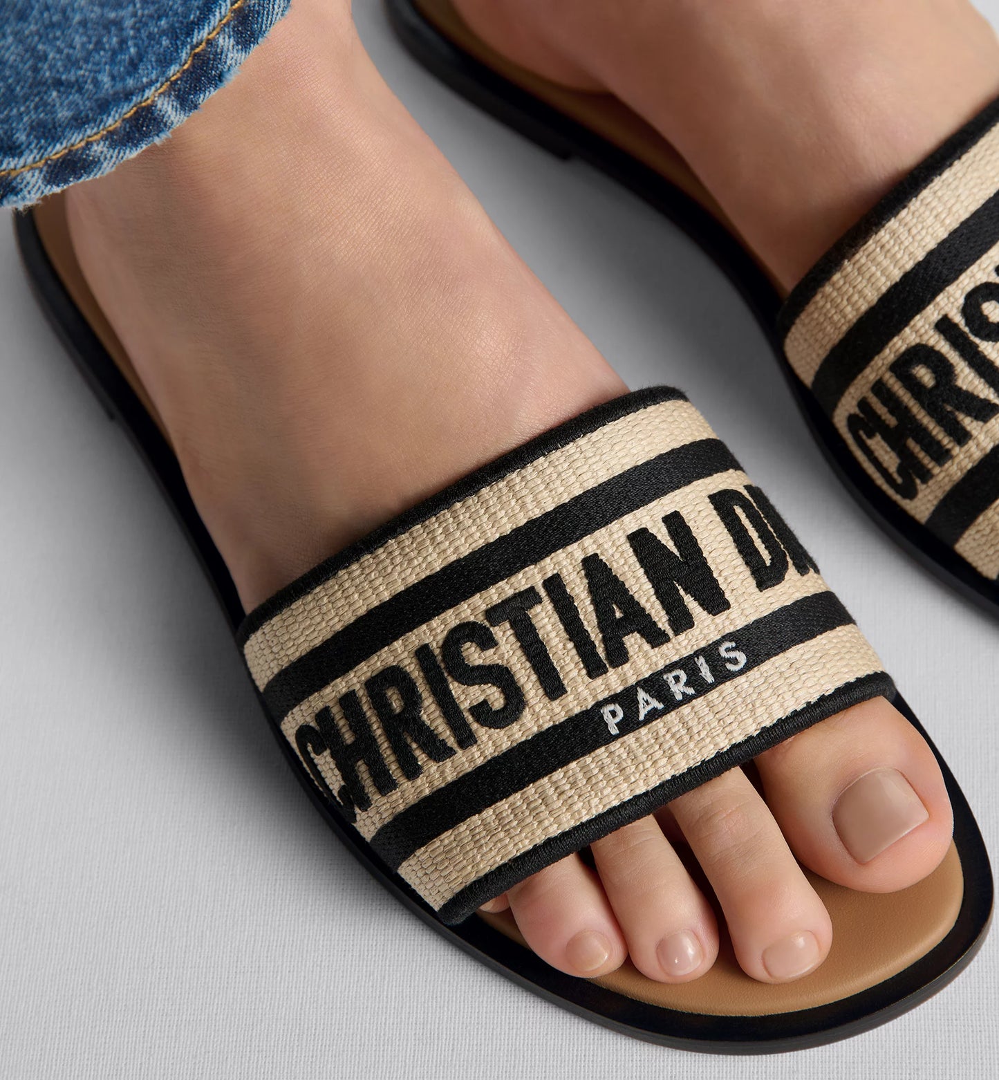 Sandalo Dway Beige/Nero