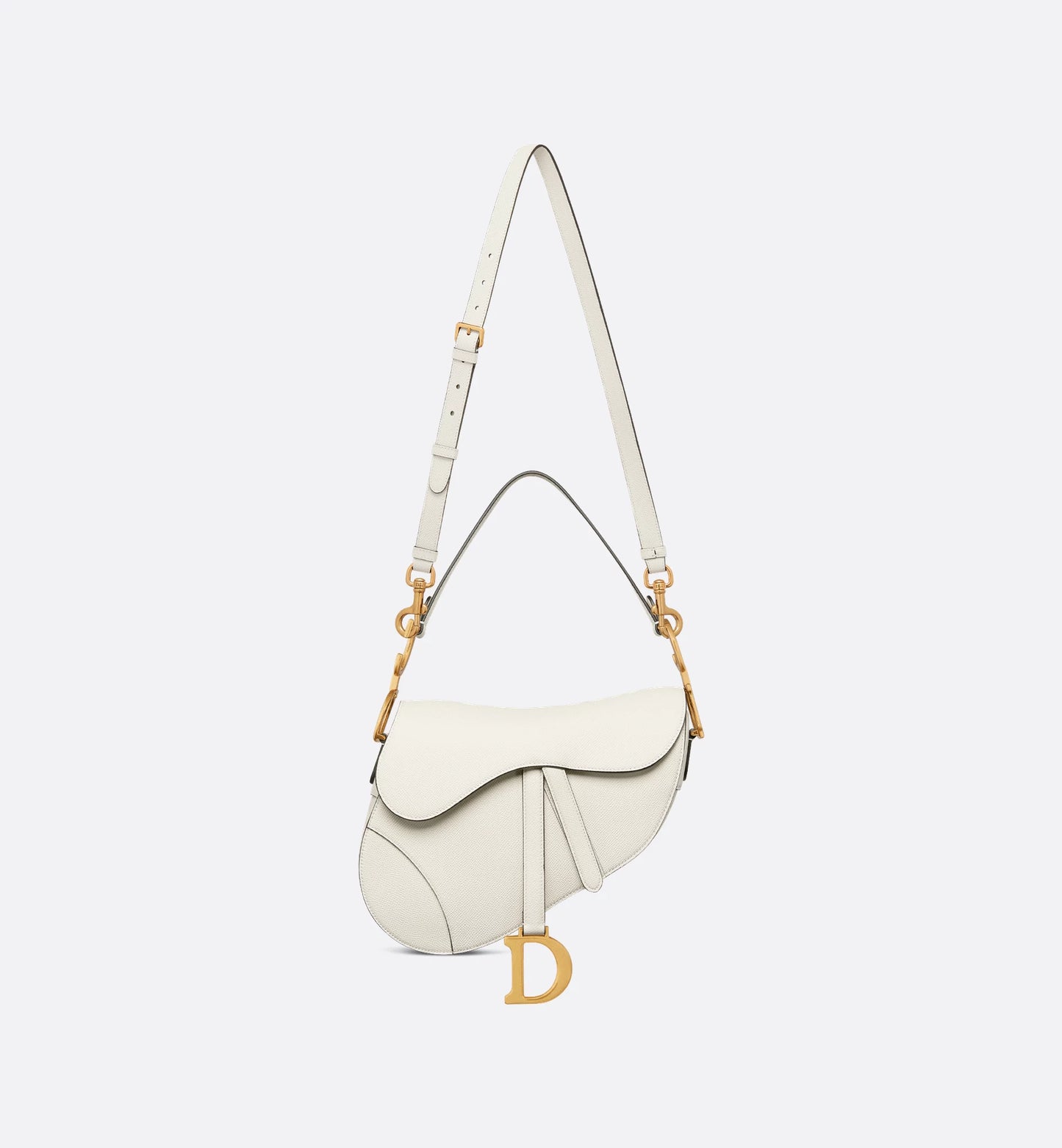 CD Saddle Bag Bianco