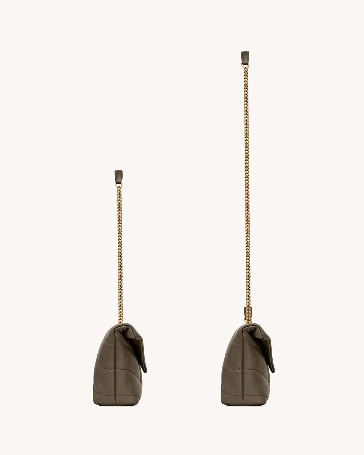 TOY PUFFER IN NAPPA ETOUPE