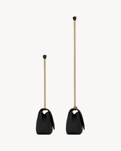 LouLou Small in Matelassé Nero