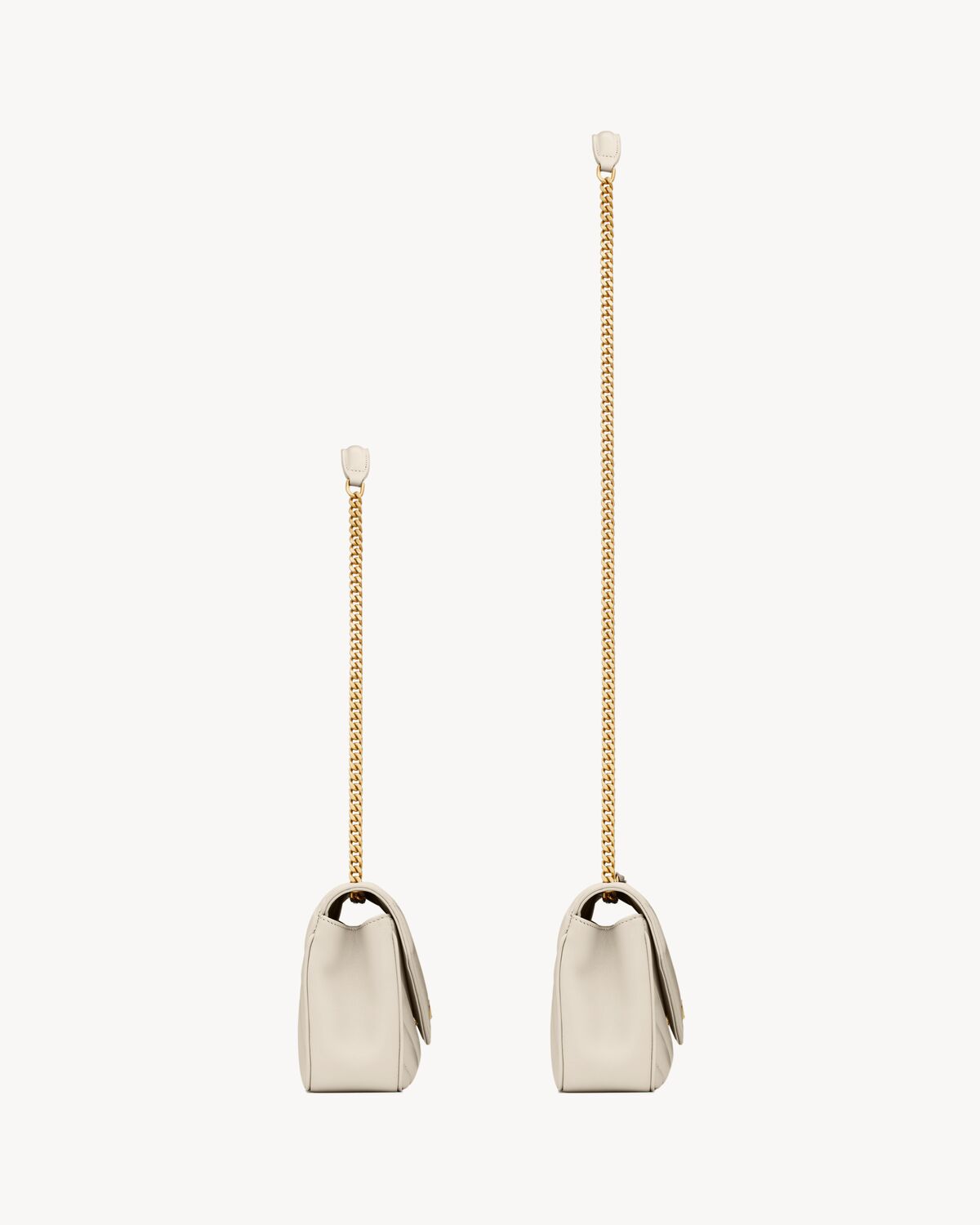 LouLou Small in Matelassé Bianca