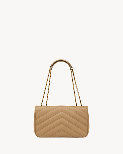 LouLou Media in Matelassé Beige