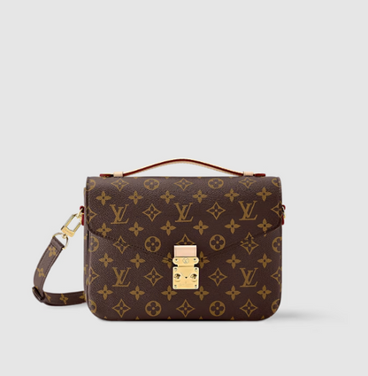 Pochette Metis Marrone