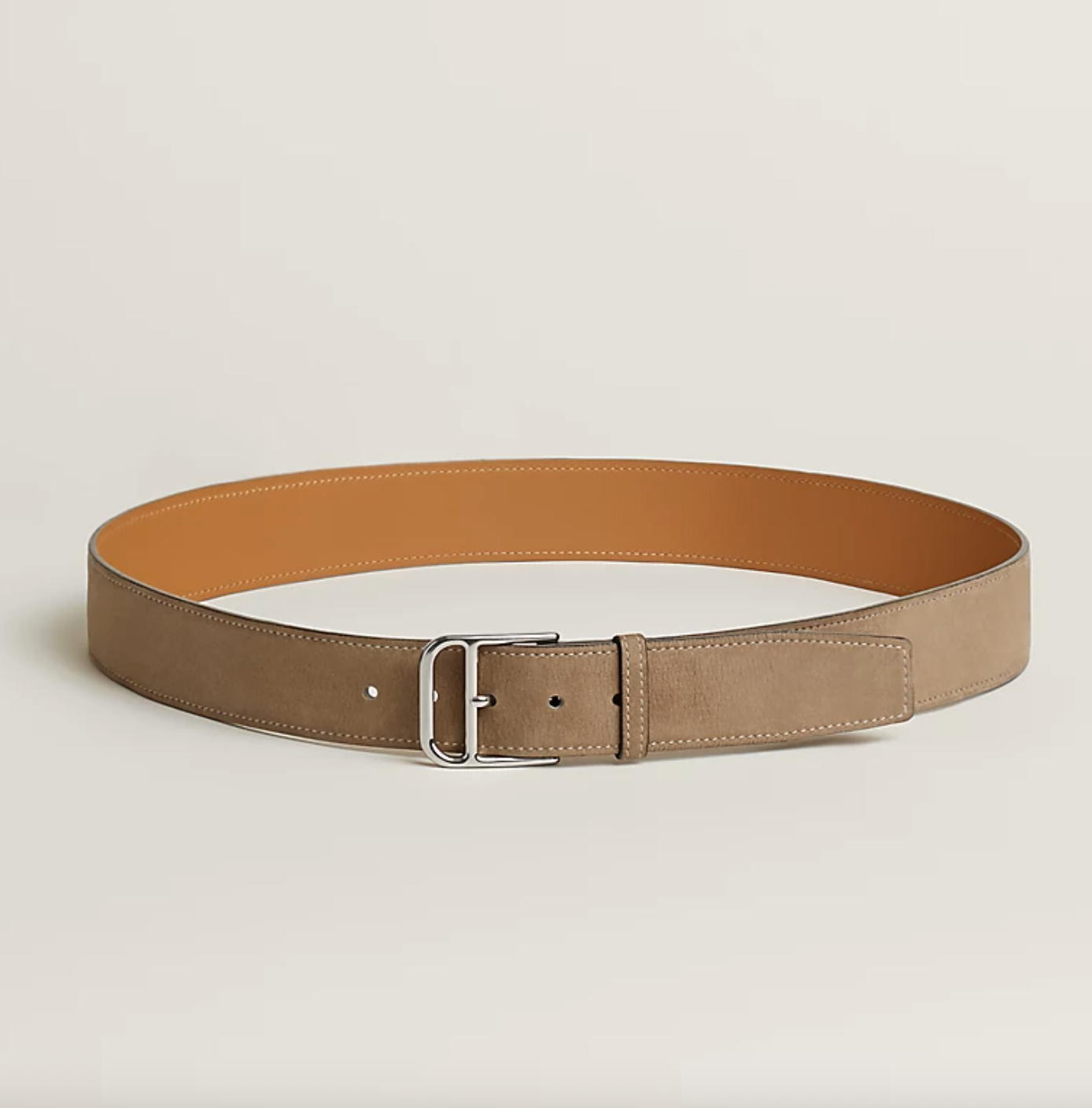 Cintura Romain 35 Beige Uomo