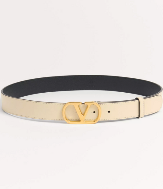 Cintura VLogo Beige