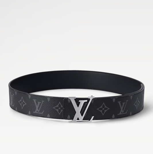 Initiales 40MM reversibile in rutenio scuro Uomo