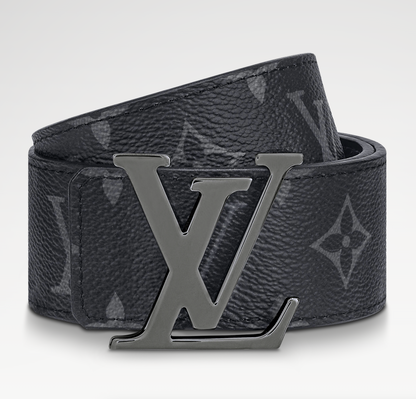 Initiales 40MM reversibile in rutenio scuro Uomo