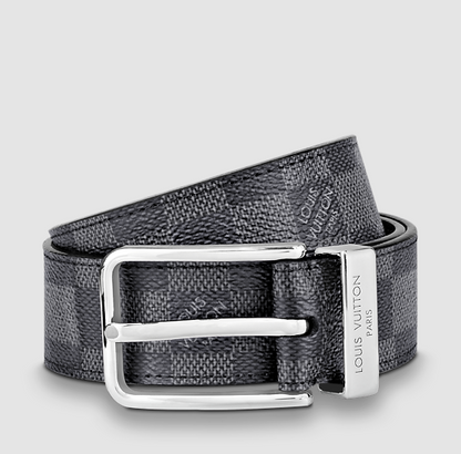 Cintura Pont Neuf 35 mm Damier Grafite Uomo