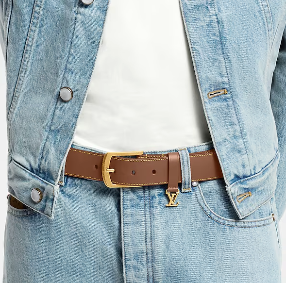 Cintura Everyday Pin 35 mm Marrone Uomo