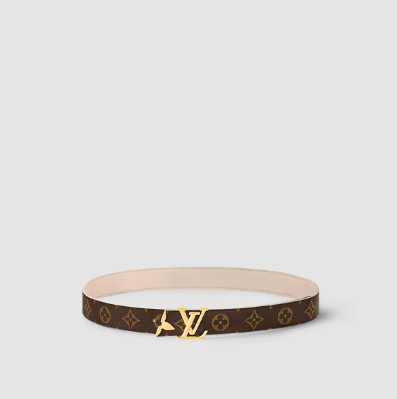 Cintura Pretty 30 mm reversibile Beige Donna