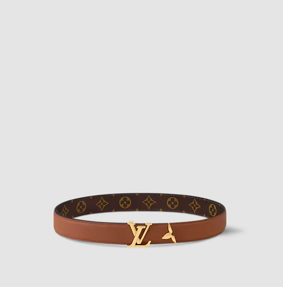 Cintura Pretty 30 mm reversibile Marrone Donna