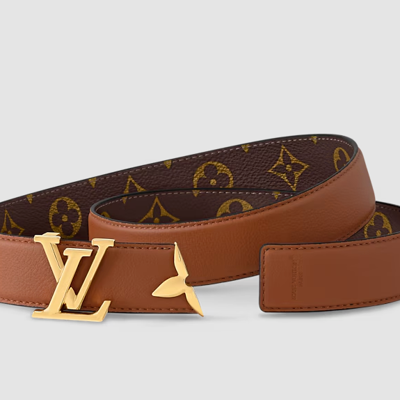 Cintura Pretty 30 mm reversibile Marrone Donna