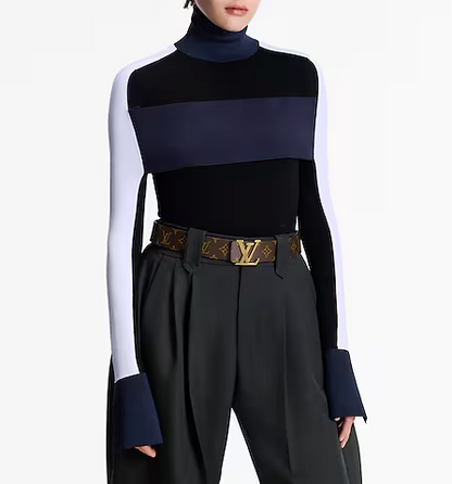 Cintura Initiales 40 mm reversibile Monogram Donna