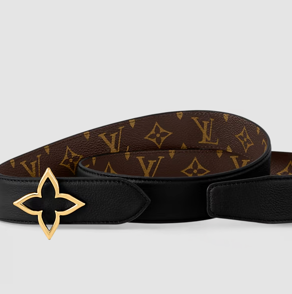 Cintura Slim Flower 35 mm reversibile Donna