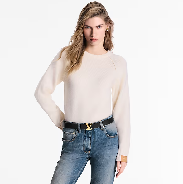 Cintura Initiales 30 mm reversibile Monogram Donna