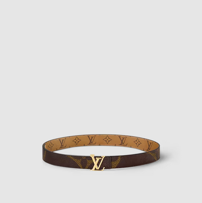 Cintura Iconic 30 mm reversibile Monogram Donna