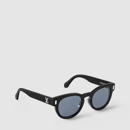 Occhiali da sole Confidence Round Nero Uomo