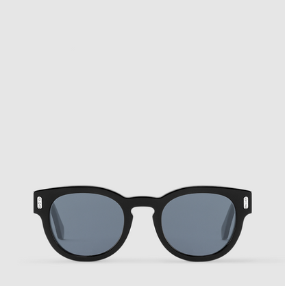 Occhiali da sole Confidence Round Nero Uomo