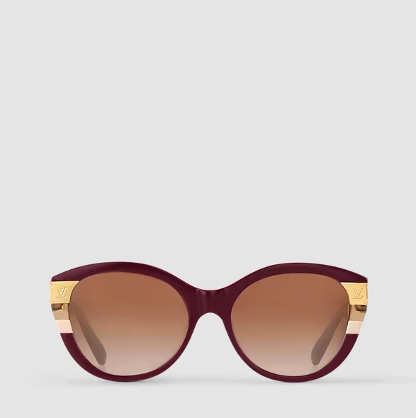 Occhiali da sole Petit Soupçon Cat Eye Burgundy Donna