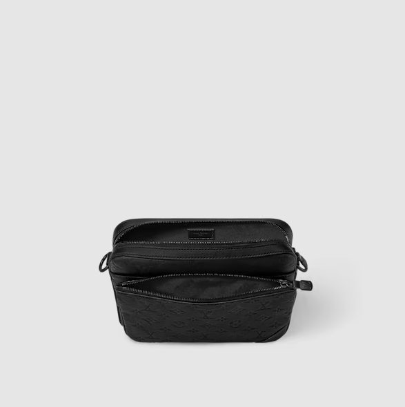 Borsa messenger Trio Nero Uomo