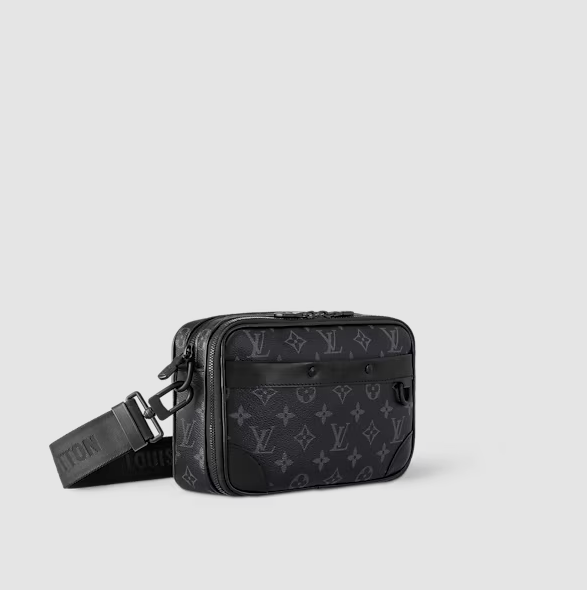 Borsa messenger Alpha Monogram Eclipse