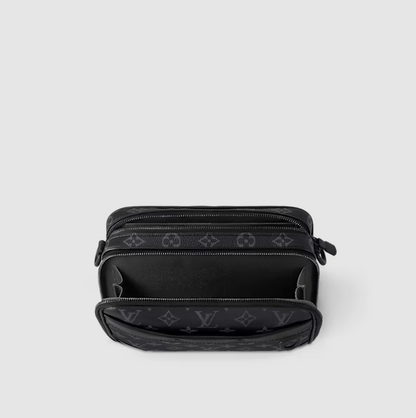 Borsa messenger Alpha Monogram Eclipse