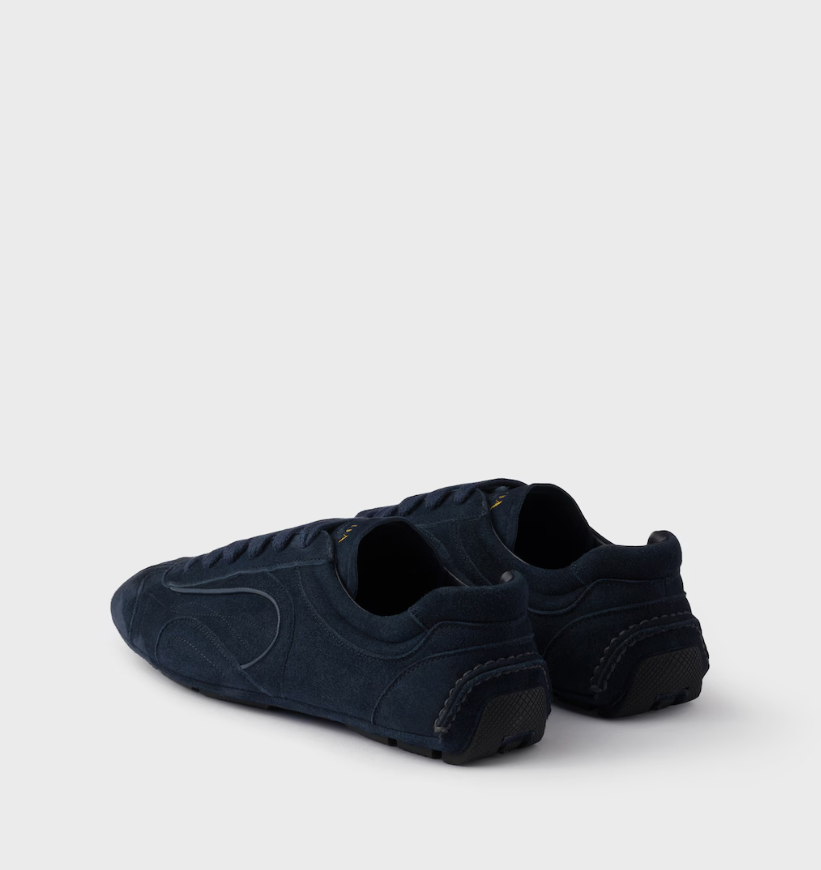 Sneakers Montecarlo Re-Edition 2005 in pelle scamosciata Blu