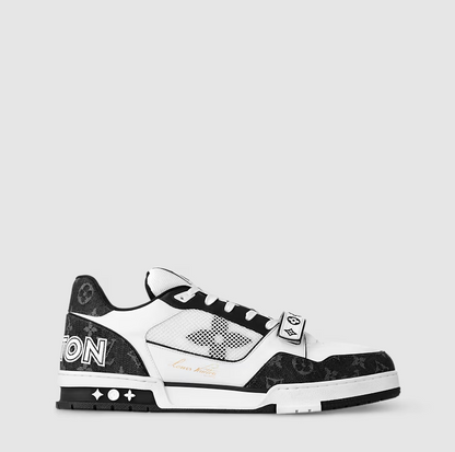 Sneaker Trainer Monogram Denim Black