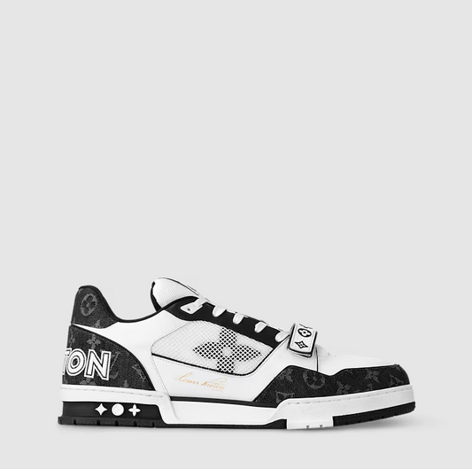 Schwarzer Monogram Denim Sneaker