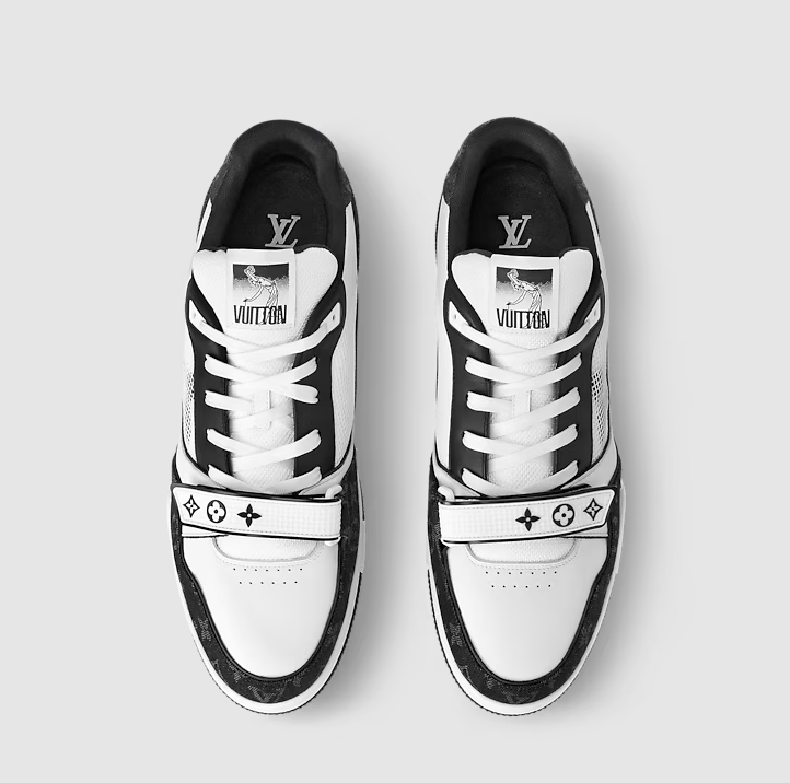 Sneaker Trainer Monogram Denim Black