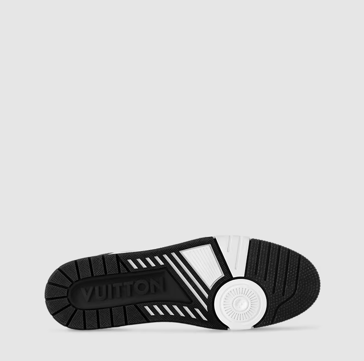 Sneaker Trainer Monogram Denim Black