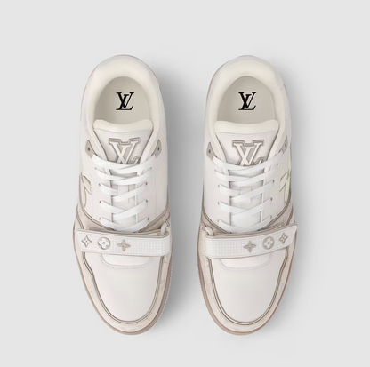 Sneaker Trainer Monogram Beige