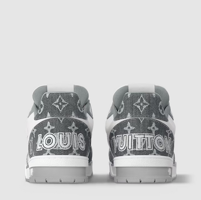 Grey Monogram Trainer Sneaker