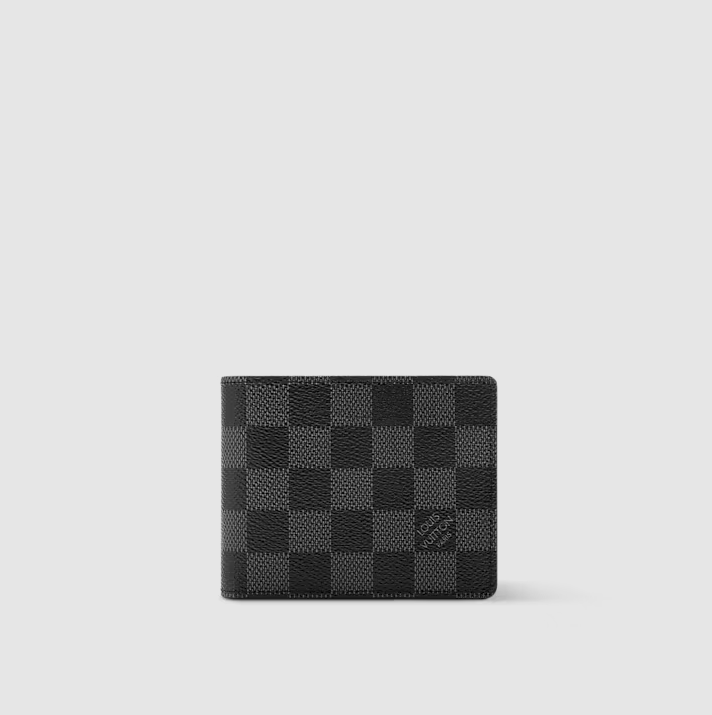 Slender Wallet Damier Graphite Canvas