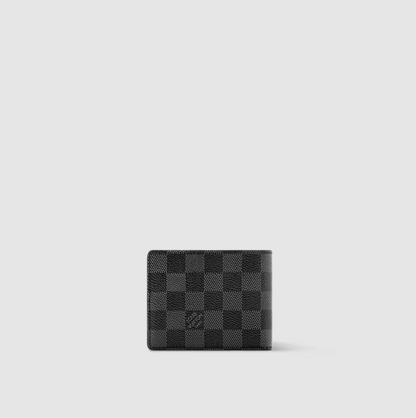 Slender Wallet Damier Graphite Canvas
