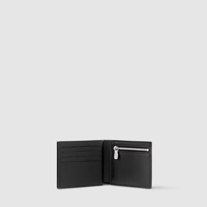 Amerigo Damier Graphite Canvas Wallet