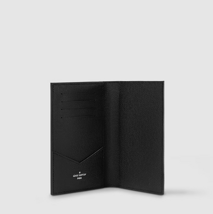 Passport Holder Damier Graphite Canvas