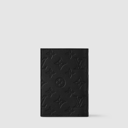 Ultra Black Passport Holder