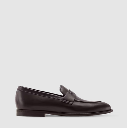 LV Gent Brown Leather Loafer