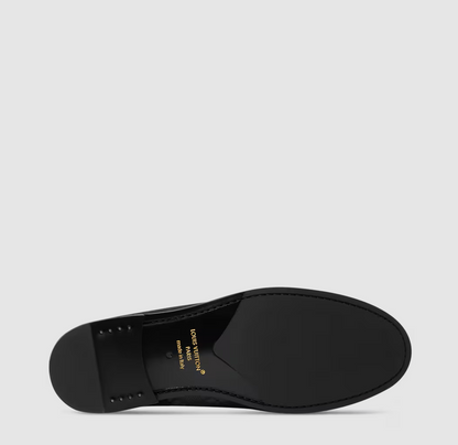 Major Monogram loafer in black jacquard