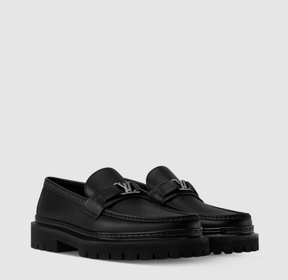 Major Loafer Smooth Black Calfskin