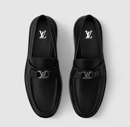 Major Loafer Smooth Black Calfskin
