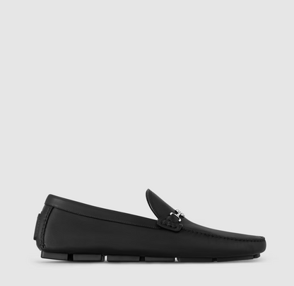 LV Driver Loafer Black