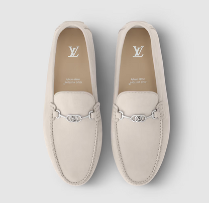 LV Driver Loafer Beige