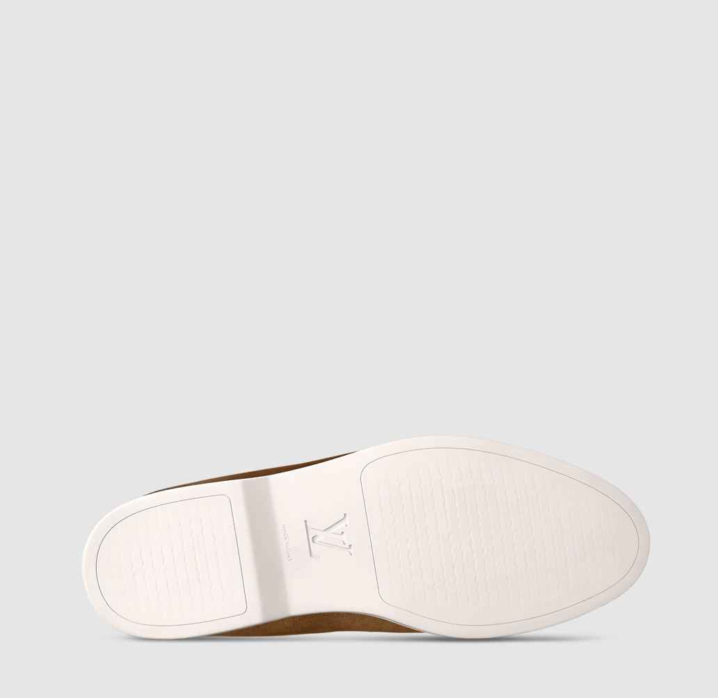 Cognac Suede Summer Loafer